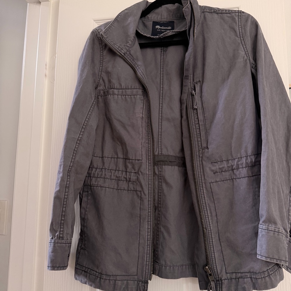 Madewell Woman’s Blue Utility Jacket